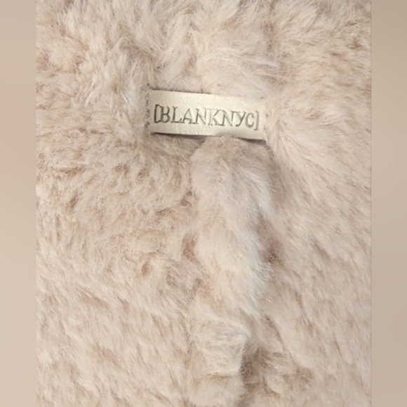 BLANKNYC reversible coat in cream/ivory size large in like new condition - Picture 15 of 15